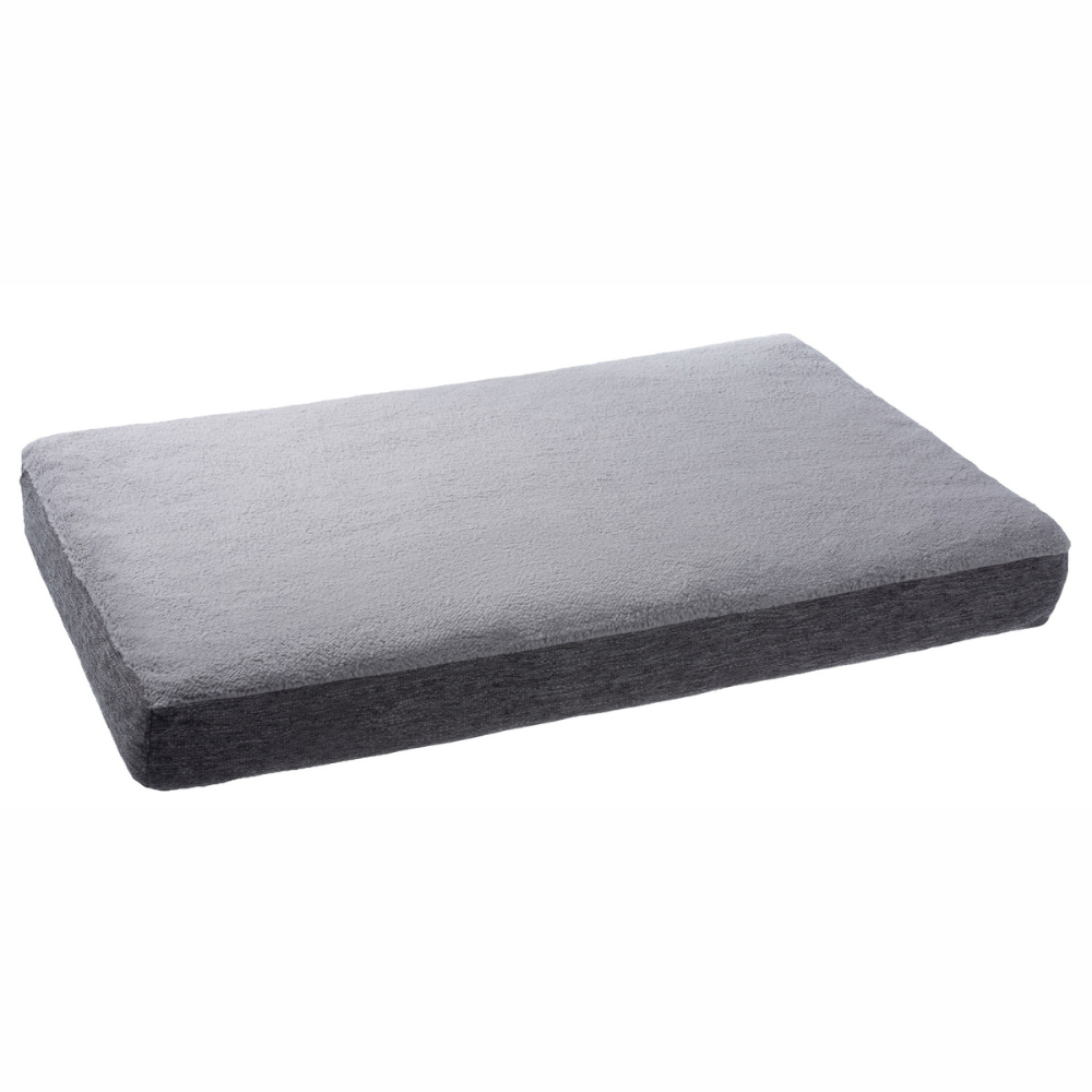 Perna pentru caini si pisici, marimea L, 120 x 72 x 10 cm, gri inchis