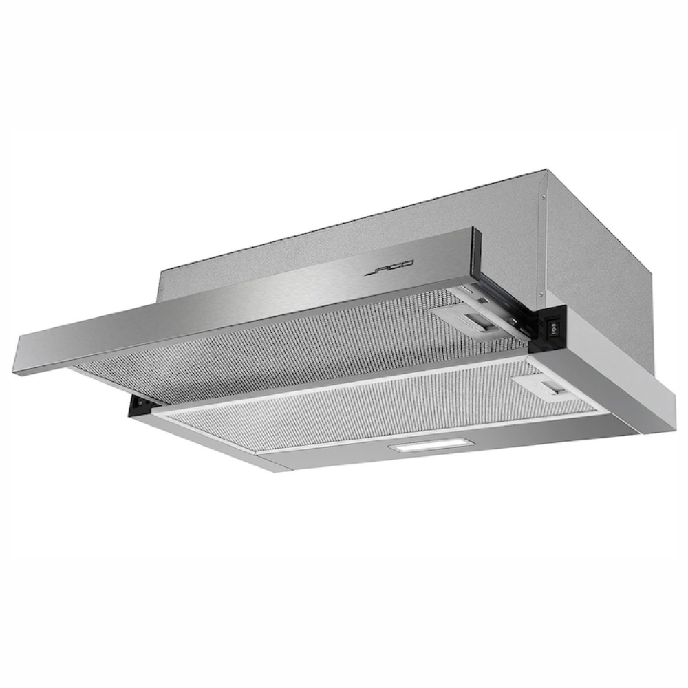 Hota, 65 W, 2 filtre, 300 m³/h, argintiu