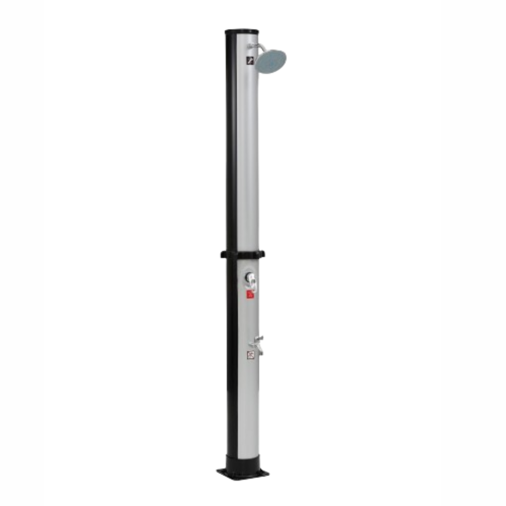 Dus solar de gradina, 35 l, argintiu/negru