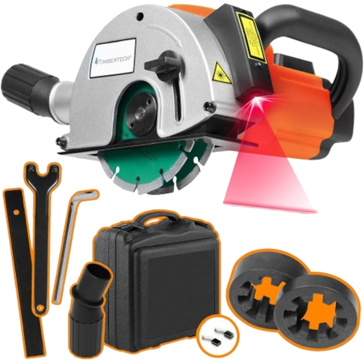 Slefuitor de pereti cu laser, 1700 W, 4.000 rpm, TIMBERTECH