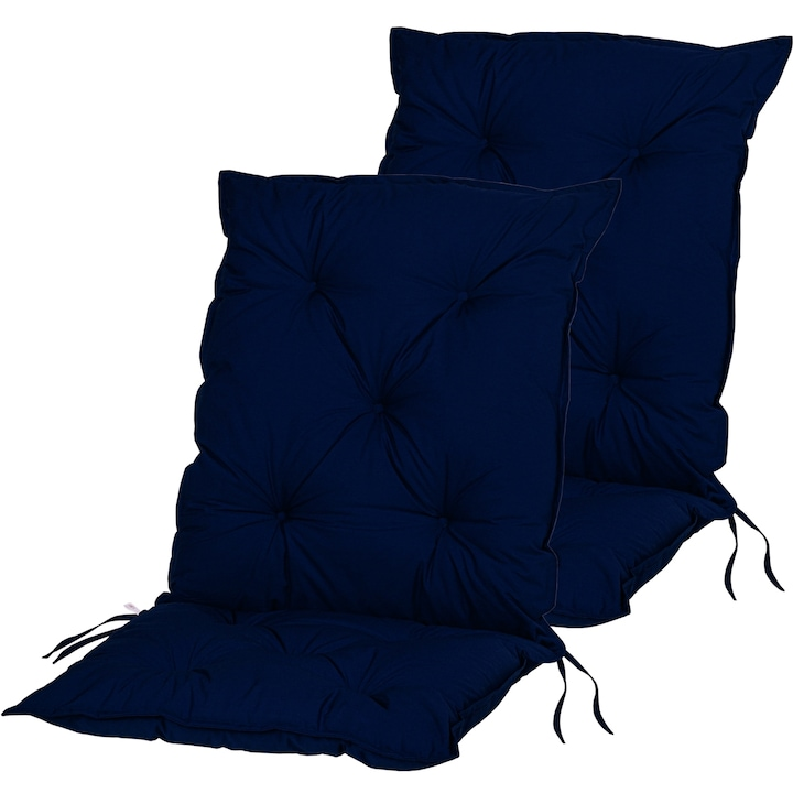 Set de 2 perne de scaun, albastru