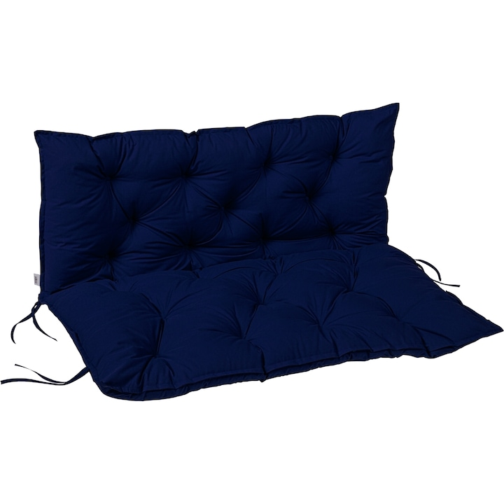 Perna pentru banca 98 x 100 x 8 cm, albastru