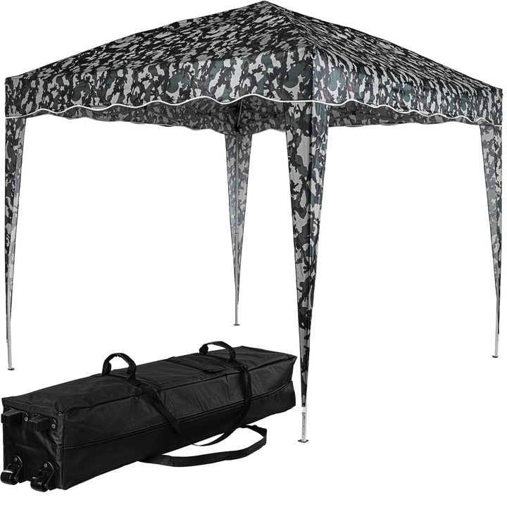Pavilion BASIC, 3 x 3 m, geanta carucior, otel, culoare urban