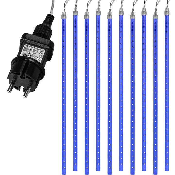 Instalatie led tip turture, 480 led-uri, albastru