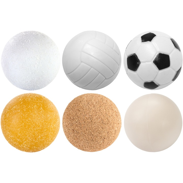 Set de 6 bile de foosball