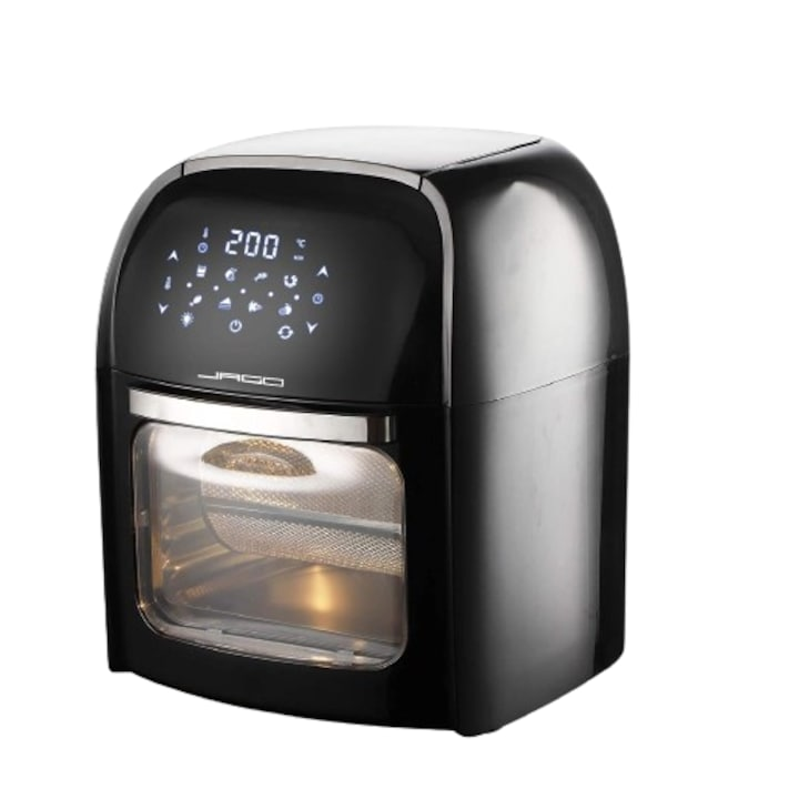 Friteuza cu aer cald, 12 L, 1800 W, negru