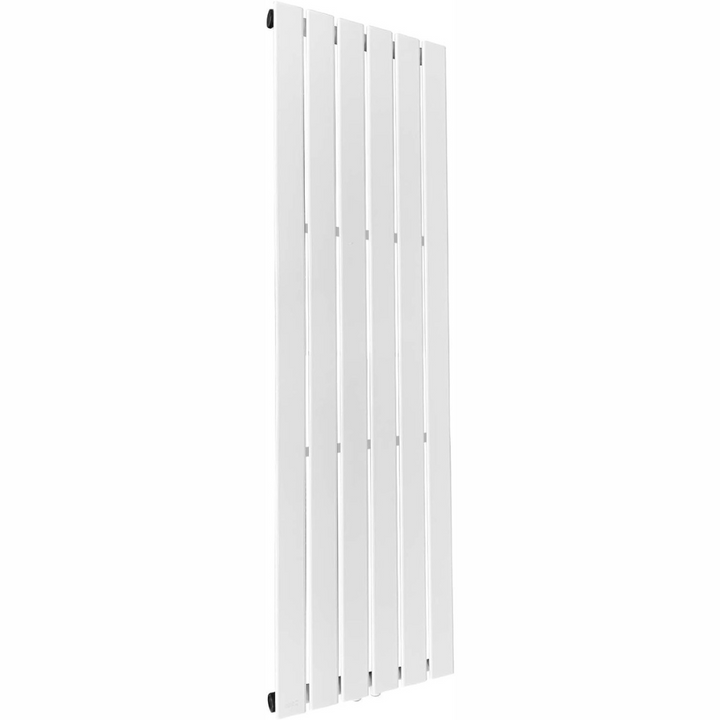 Radiator de design vertical, cu un singur strat, 1800 x 452 x 52 mm, racord central, alb