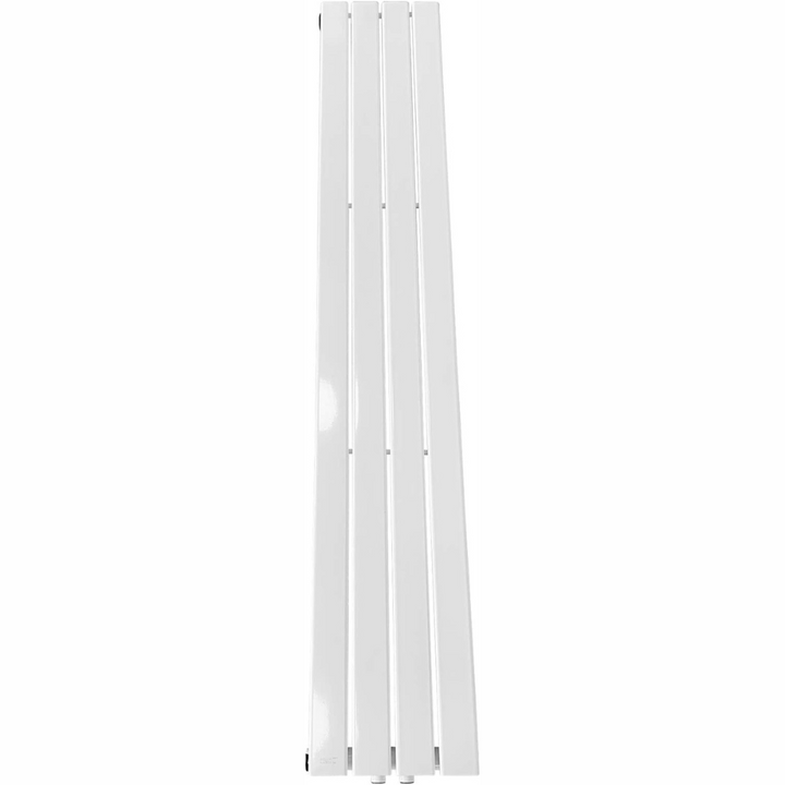 Radiator vertical, un singur strat, 4 segmente, 1800 x 300 x 52 mm, alb